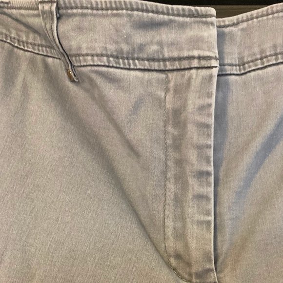 Jones New York Grace Ankle Gray Pant - Picture 2 of 8